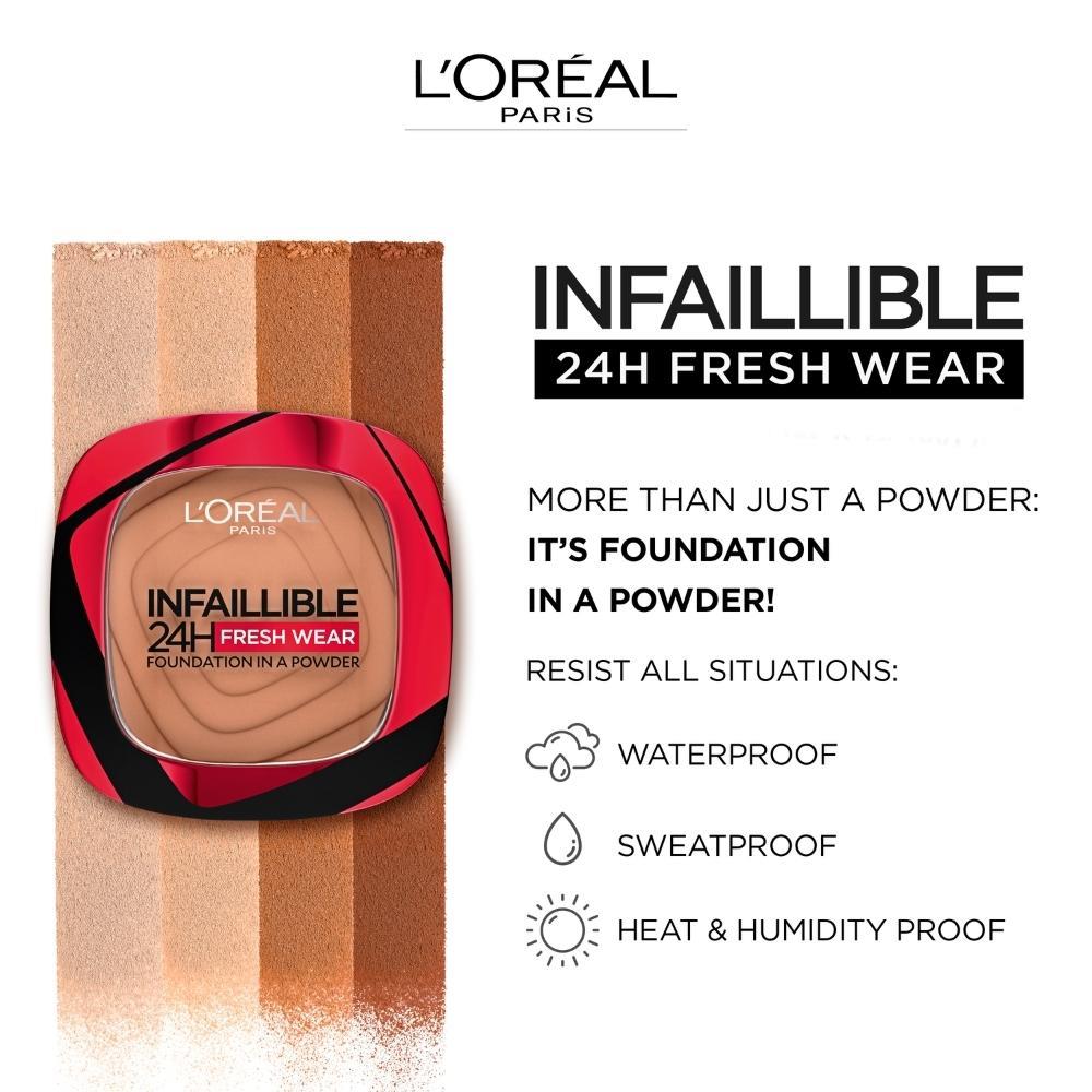L'Oreal Infallible 24H Fresh Wear Powder Foundation 200