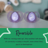 Tommee Tippee Cherry Day Latex Soothers 6-18m 2 Pack