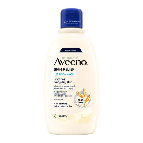 Aveeno Skin Relief Body Wash – colloidal oats for soothing skin care