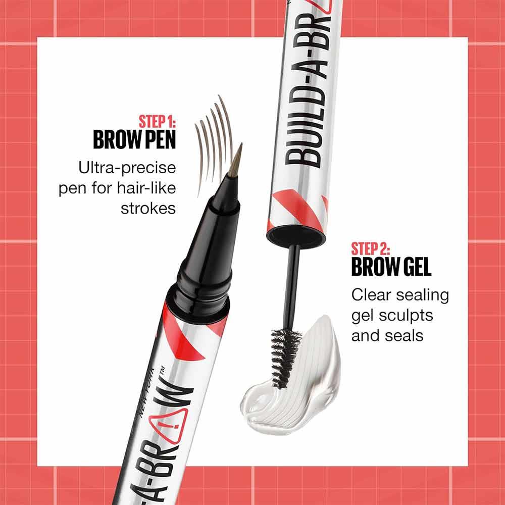 Maybelline Build-A-Brow 2-in-1 Brow Pen