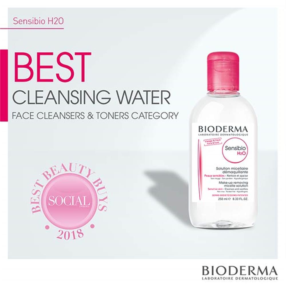Bioderma Sensibio H2O Makeup Removing Micelle Solution