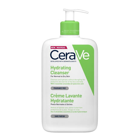 CeraVe Hydrating Cleanser Normal to Dry Skin – deeply moisturises and repairs dry skin