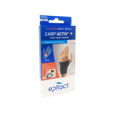 Epitact Carp'Activ Flexible Wrist Day Brace For Carpal Tunnel Syndrome – provides joint support and pain relief