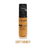 LA Girl Pro Matte Foundation Soft Honey
