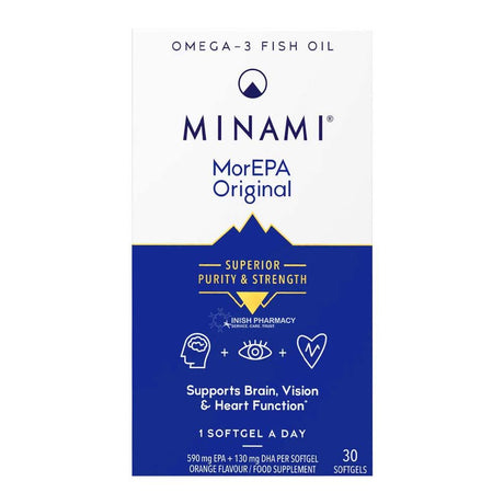 Minami MorEPA Omega 3 Fish Oil Softgels – omega-3 fatty acids to support heart and brain health