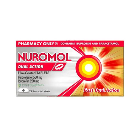 Nuromol Dual Action Pain Relief  Tablets – provides effective pain relief