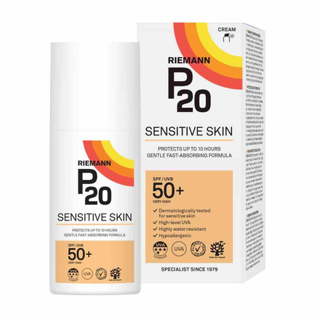 P20 Sun Protection Sensitive Skin SPF50 Cream from P20 Riemann