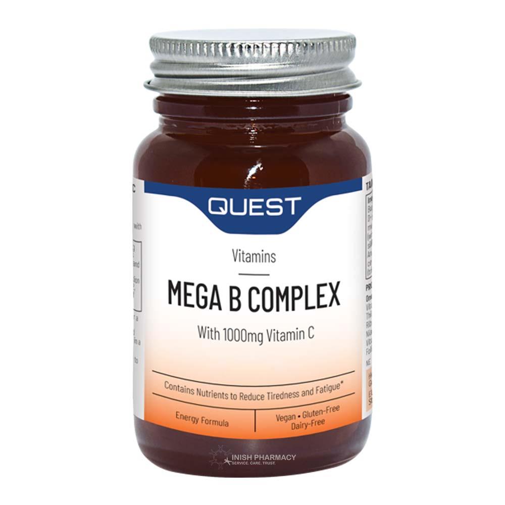 Quest Mega B Complex + Vitamin C 1000mg
