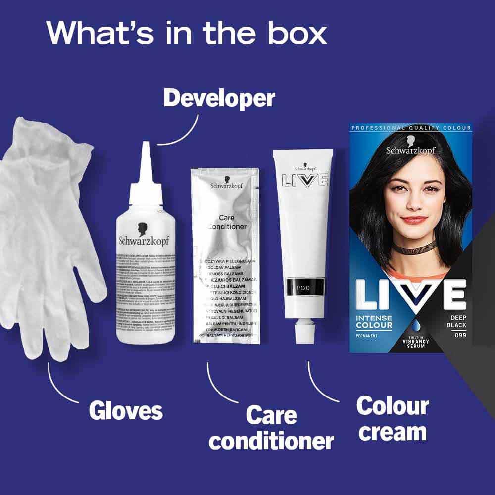Schwarzkopf Live Intense Colour Permanent Hair Colourant