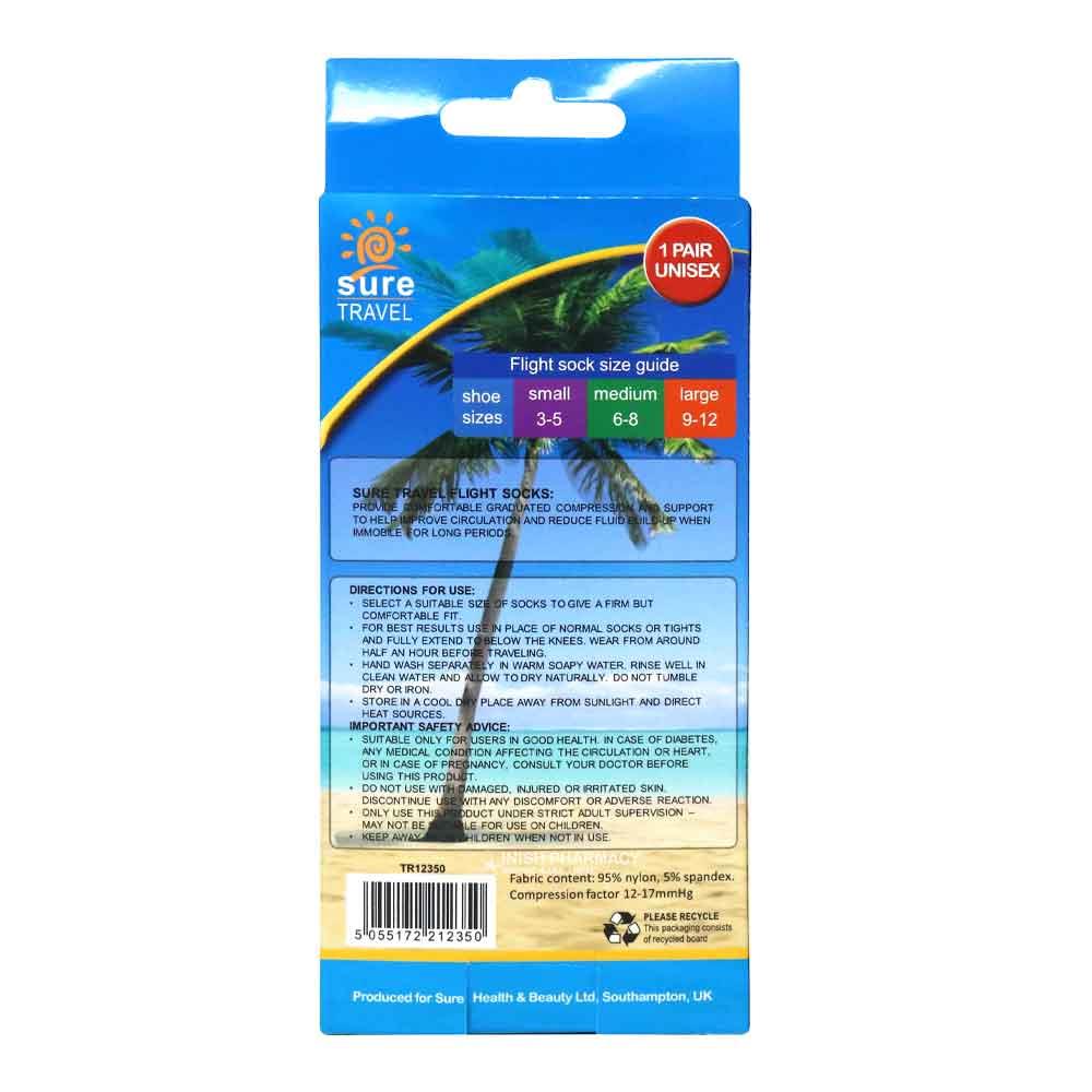 Sure Travel Flight Socks