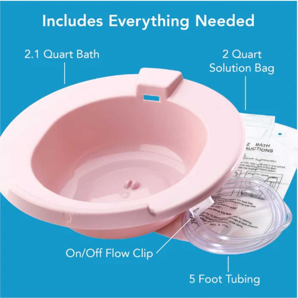 Carex Sitz Bath Fits All Standard Toilets