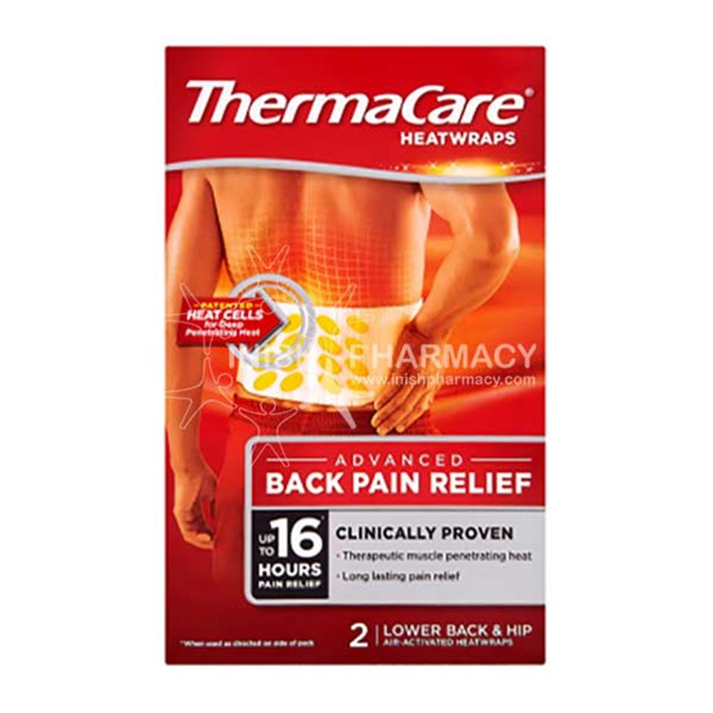 ThermaCare 16 Hour Heatwraps Back 2 Pack