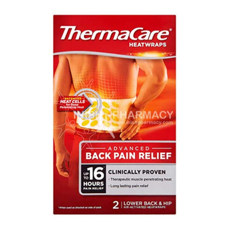 ThermaCare 16 Hour Heatwraps Back 2 Pack – soothes muscular aches and tension