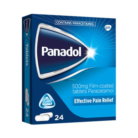 Panadol 500mg Paracetamol Film Coated Tablets – provides effective pain relief