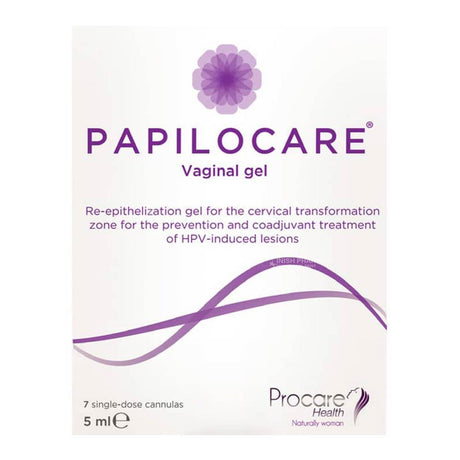Papilocare Vaginal Gel 7 Single-Dose Cannulas – a clinically tested vaginal treatment