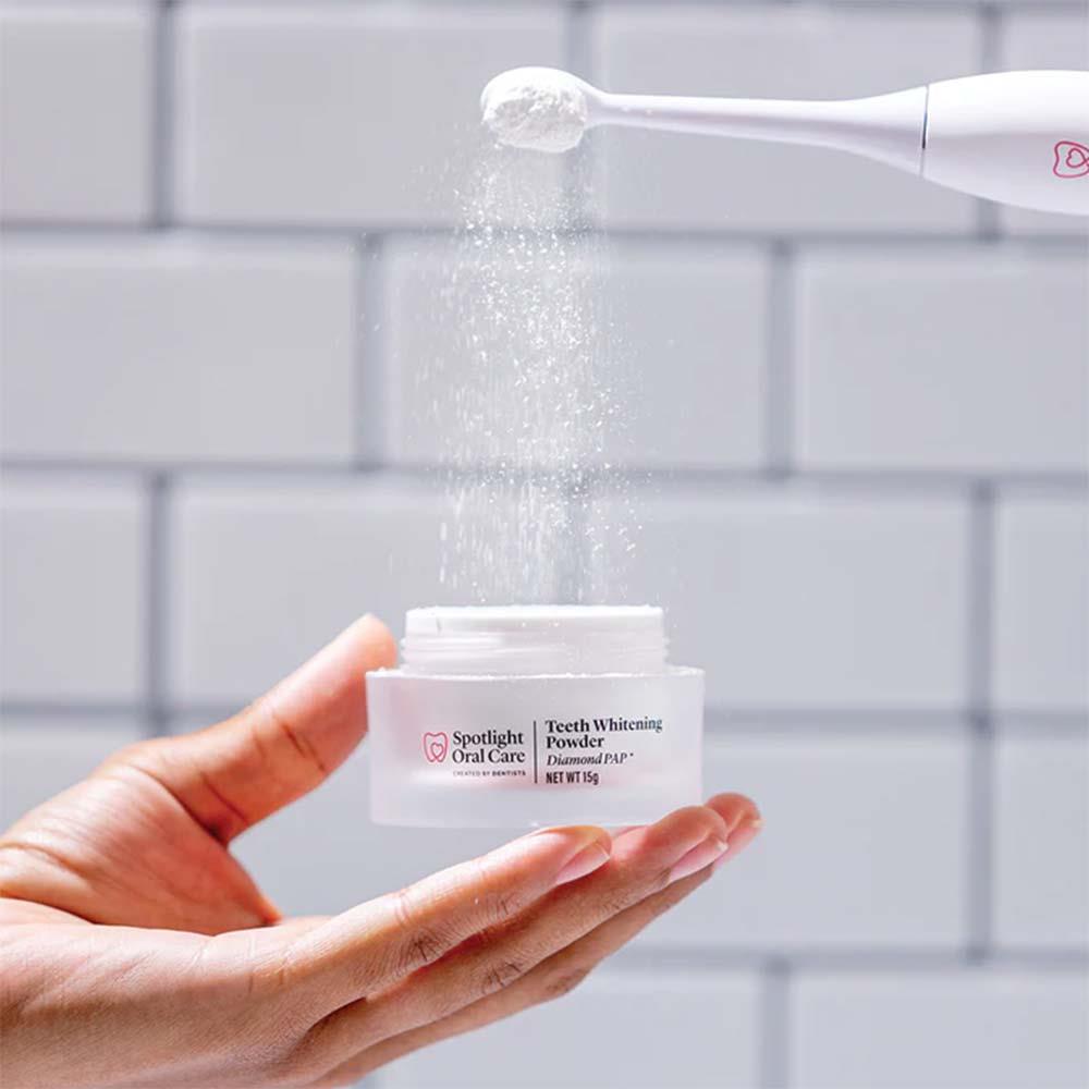 Spotlight Oral Care Teeth Whitening Powder With Diamond PAP+