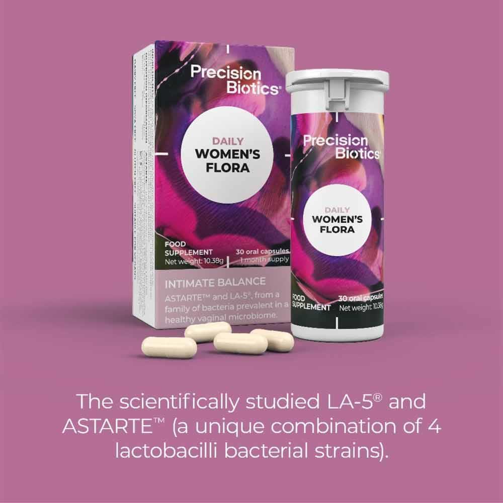 Precision Biotics Daily Women's Flora 30 Capsules