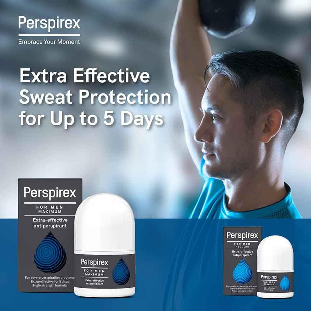 Perspirex For Men Maximum Antiperspirant Roll-On 20ml