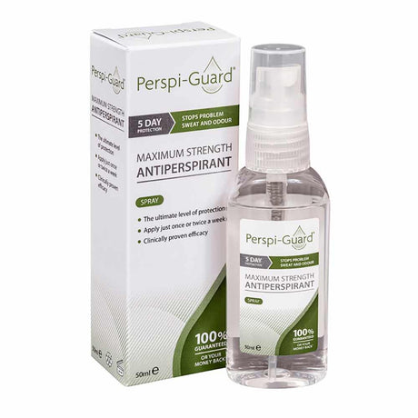 Perspi-Guard Maximum Strength Anti-Perspirant Spray 50ml from Perspiguard