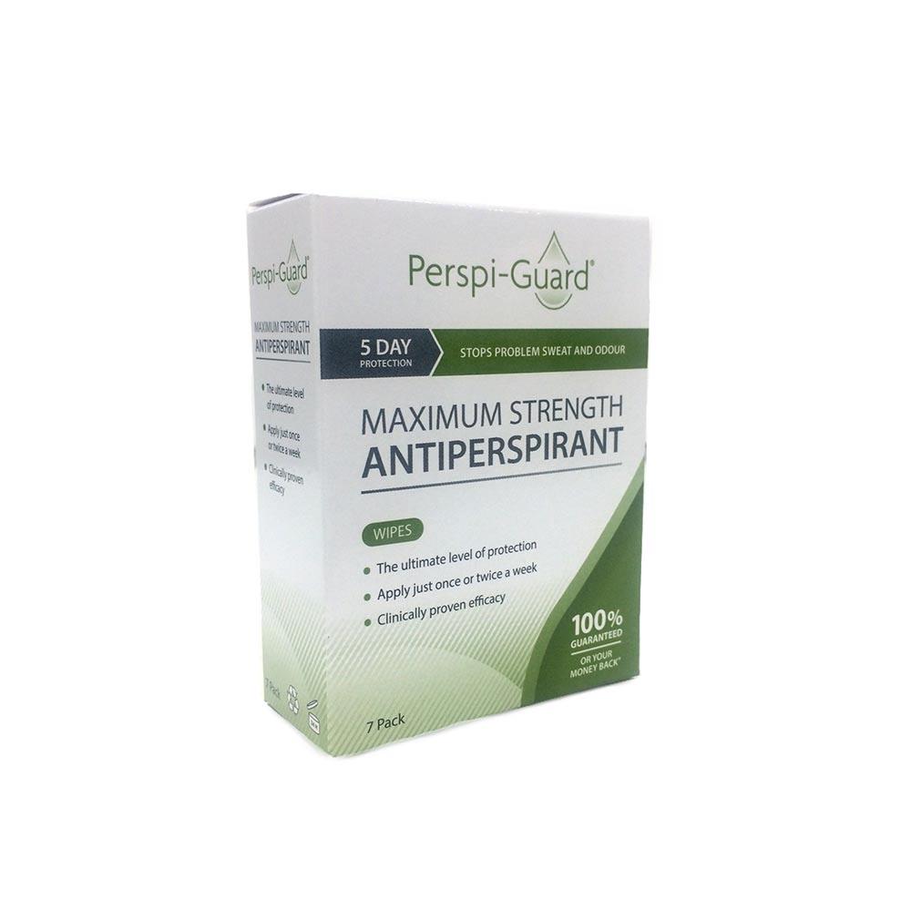 Perspi-Guard Maximum Strength Anti-Perspirant Wipes 7 Pack