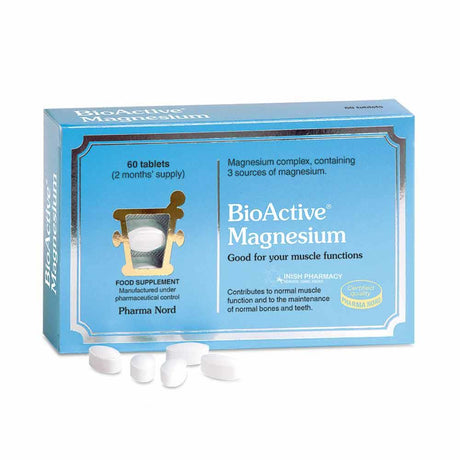 Pharma Nord BioActive Magnesium 60 Pack – magnesium to support muscle function and reduce tiredness