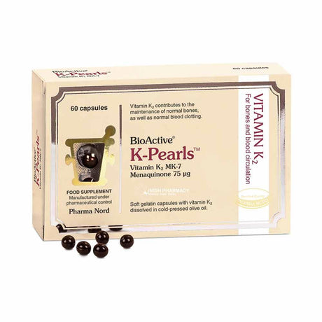 Pharma Nord BioActive K-Pearls 60 Capsules – for joint mobility and bone strength support