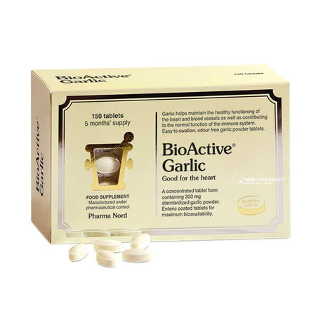 Pharma Nord BioActive Garlic 150 Tablets – key nutrients to support a healthy immune system