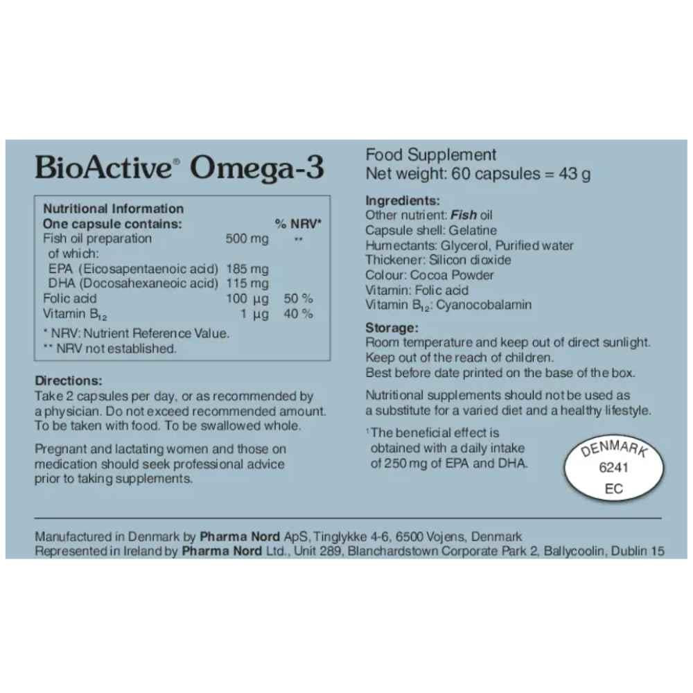 Pharma Nord BioActive Omega-3 60 Capsules