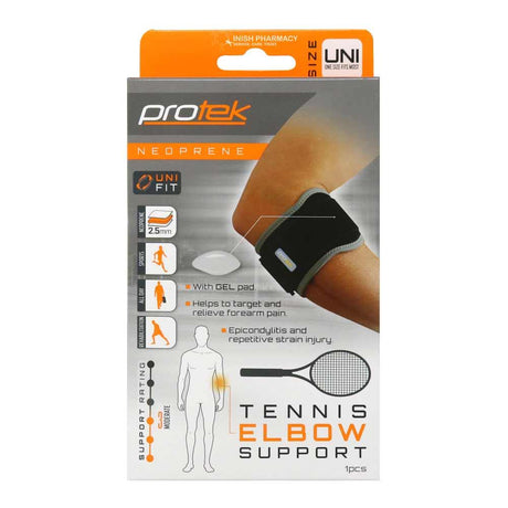 Protek Neoprene Tennis Elbow Support Universal – supports and stabilises the elbow