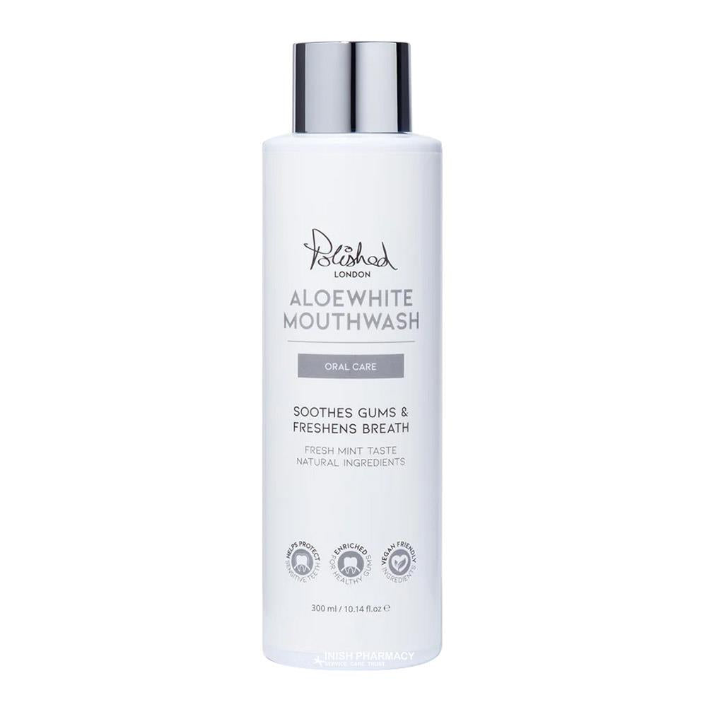 Polished London Aloewhite Mouthwash 300ml