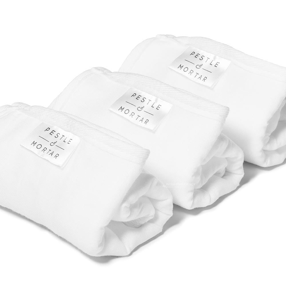 Pestle & Mortar Erase & Renew Double Cleanse Facial Cloths 3 Pack