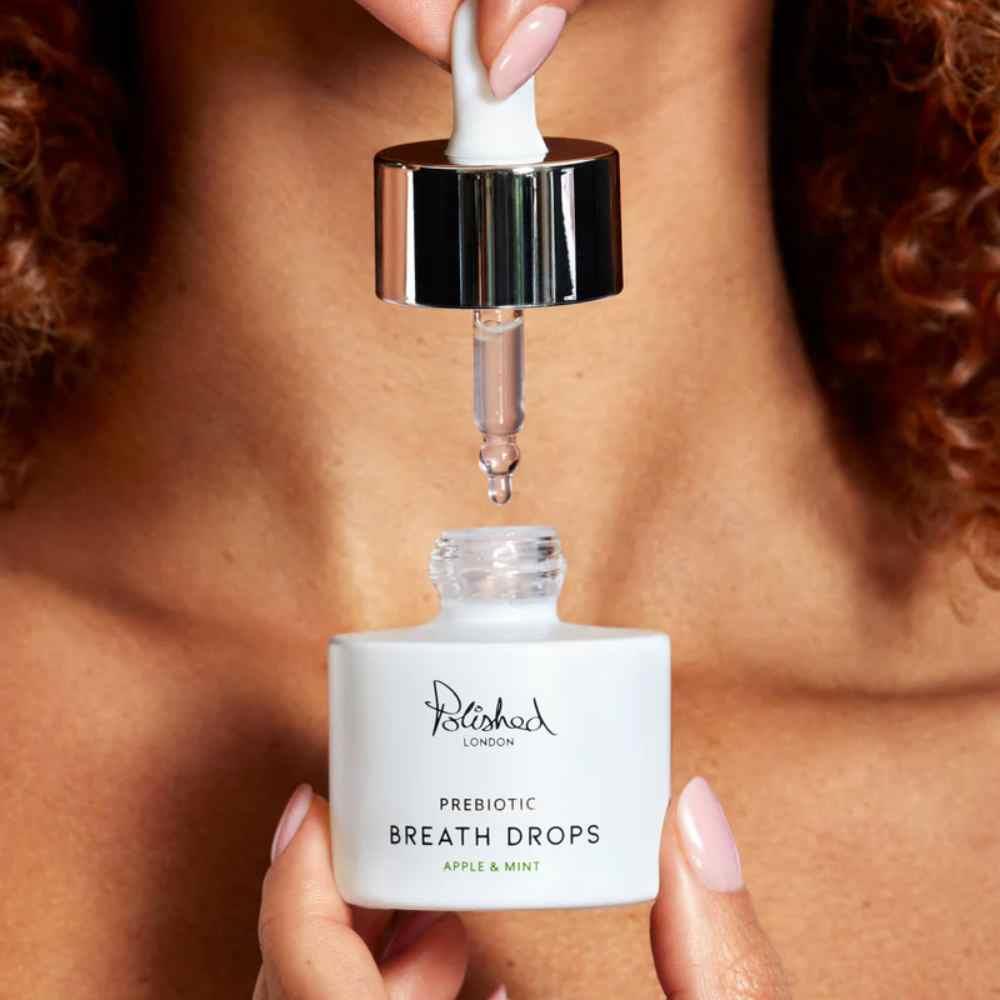 Polished London Prebiotic Breath Drops Apple & Mint