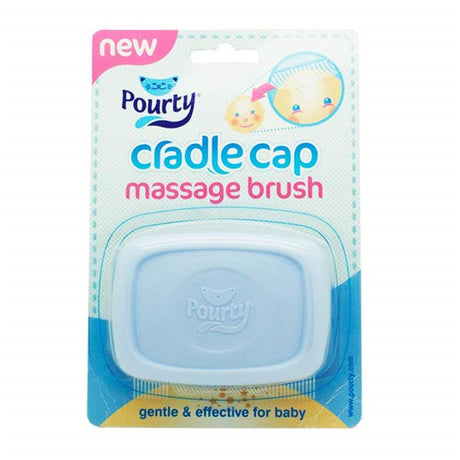 Pourty Cradle Cap Massage Brush – a trusted essential for mother and baby care