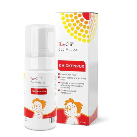Poxclin Cool Mousse 100ml – a trusted essential for mother and baby care