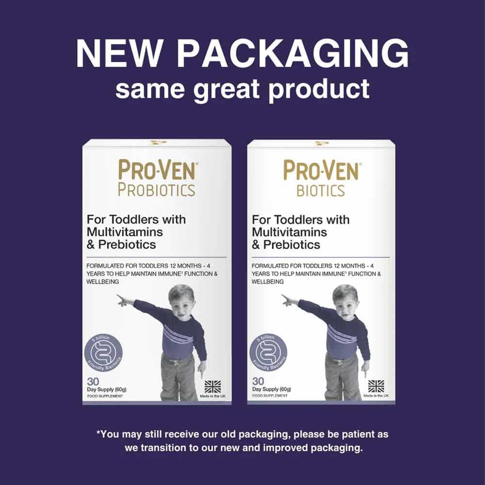 Pro-Ven Probiotics Lactobacillus & Bifidus for Toddlers 30 Days Supply