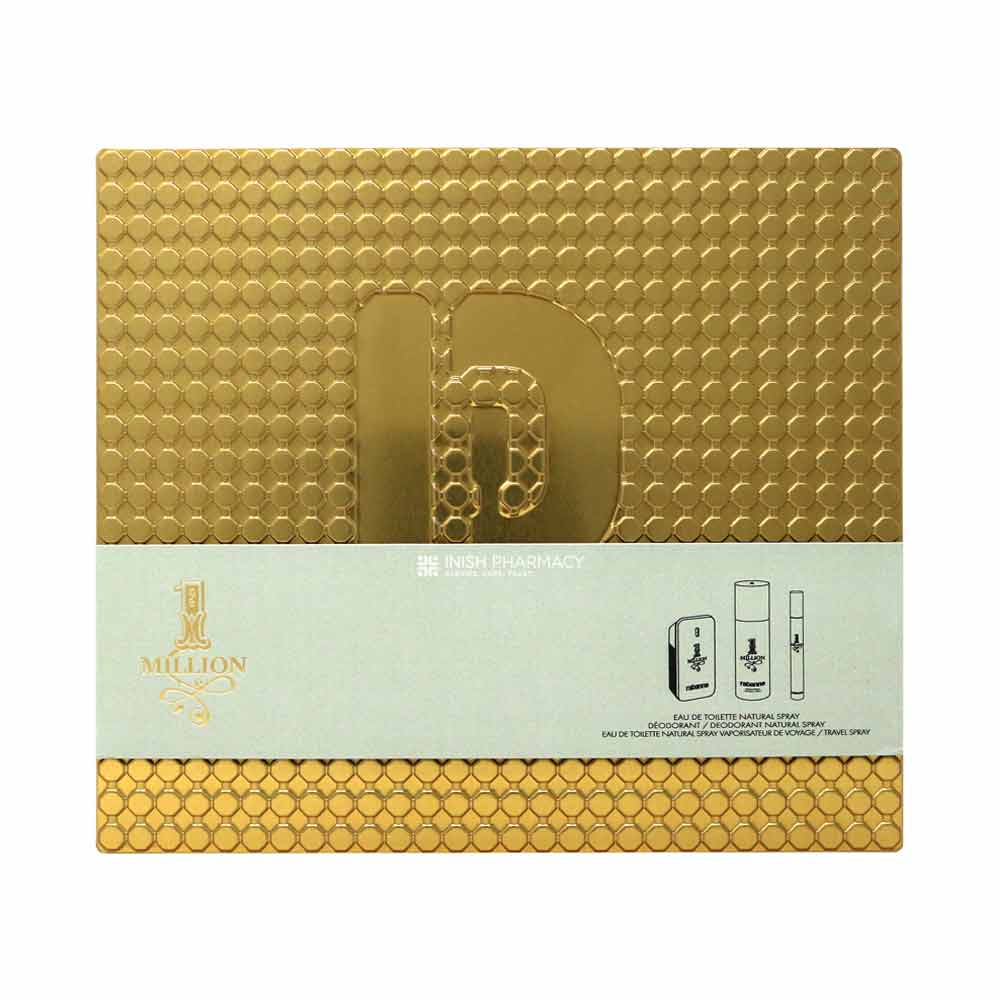 Paco Rabanne 1 Million 3 Piece Giftset