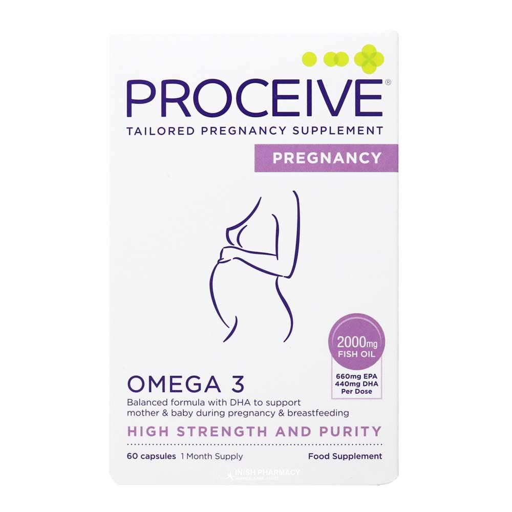 Proceive Pregnancy Omega 3 - 60 Capsules | Pregnancy Support – Inish ...