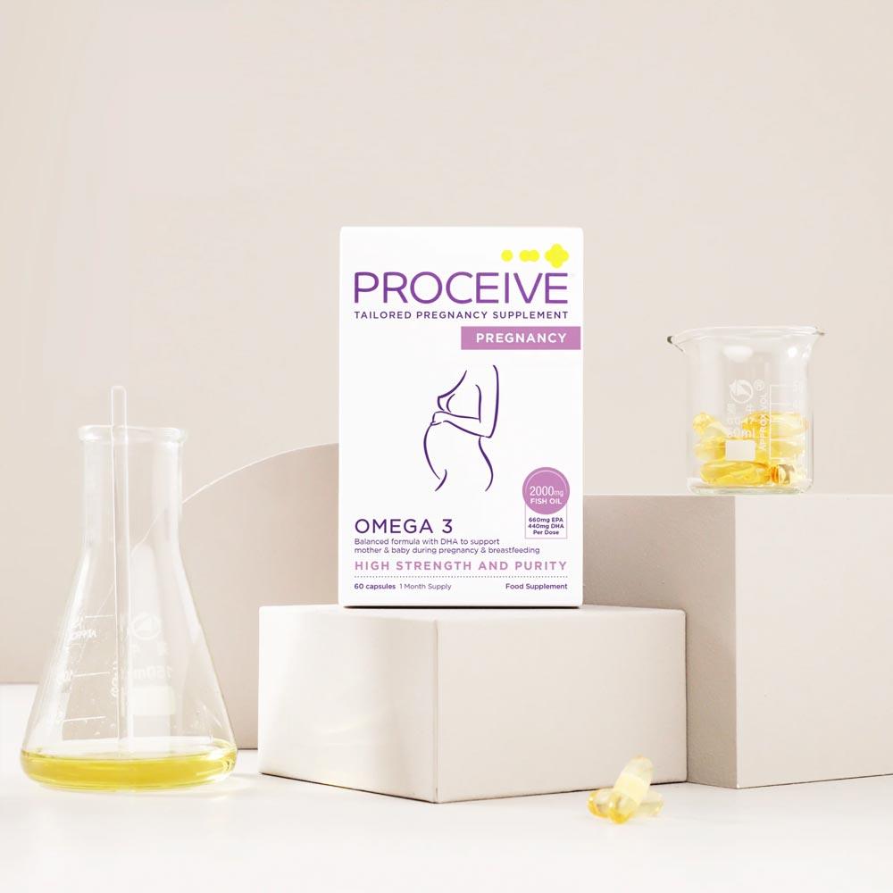 Proceive Pregnancy Omega 3 - 60 Capsules