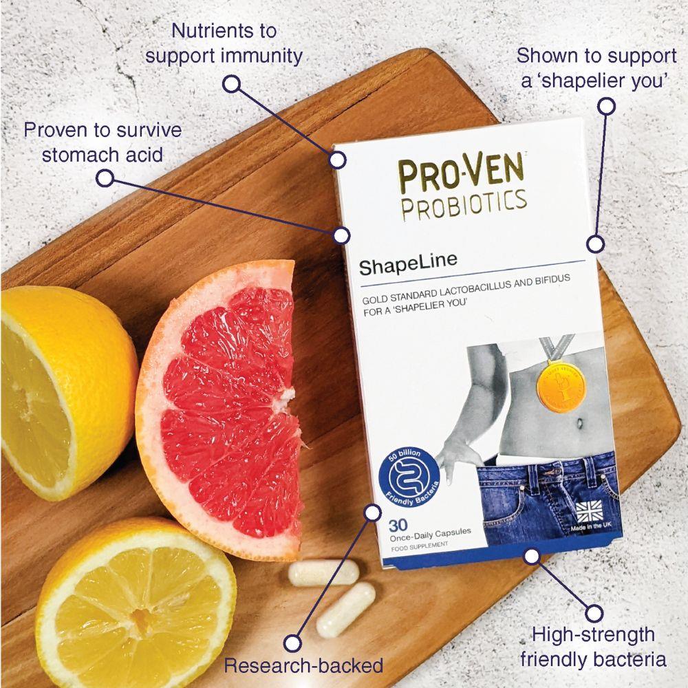 Pro-Ven Probiotics 50 Billion - Shapeline 30 Capsules