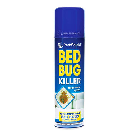 PestShield Bed Bug Killer Spray – repels insects to help prevent bites and stings