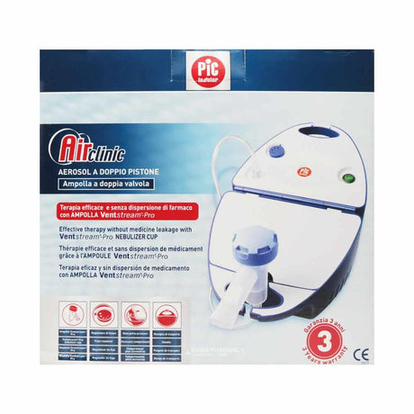 Pic Solutions Air Clinic Aerosol Therapy Nebuliser – for use with nebulisers in respiratory care