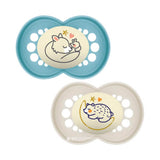 Mam Pure Night 6+M Soother 2 Pack