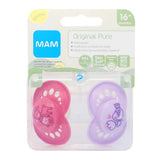 Mam Pure Original 16+M Soother 2 Pack