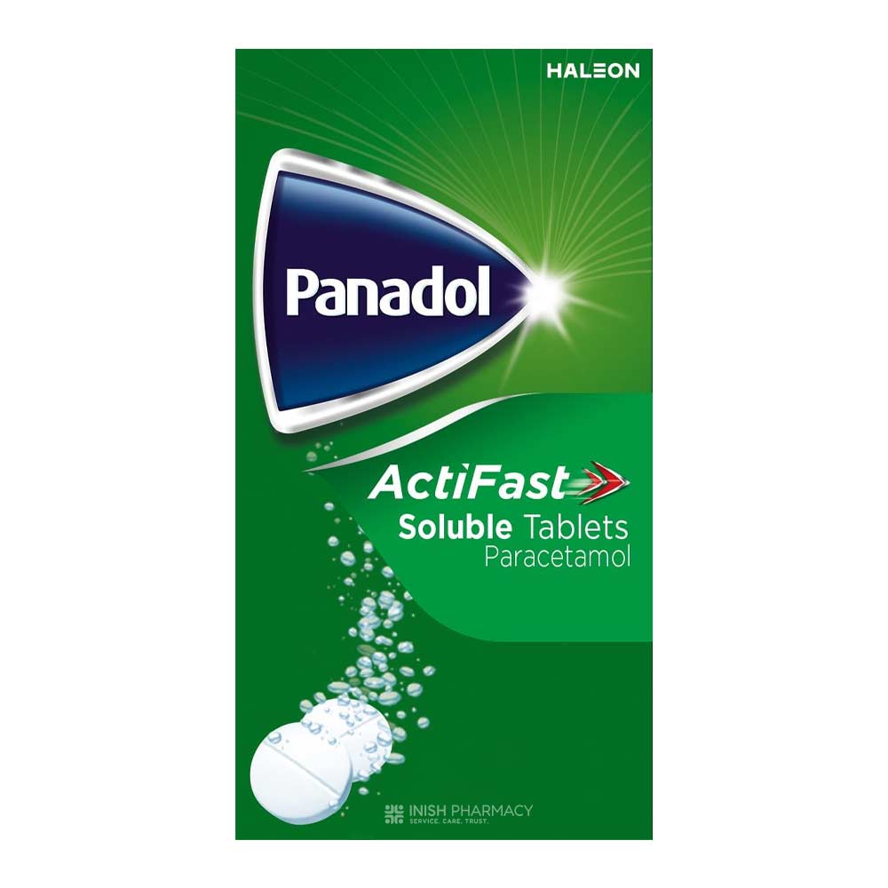 Panadol Actifast 500mg Soluble Tablets 24 Pack – for everyday health and wellbeing