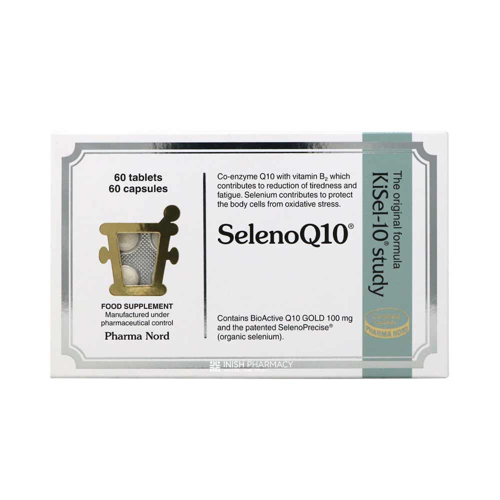 Pharma Nord BioActive SelenoQ10 60 Tablets 60 Capsules – to support healthy heart function
