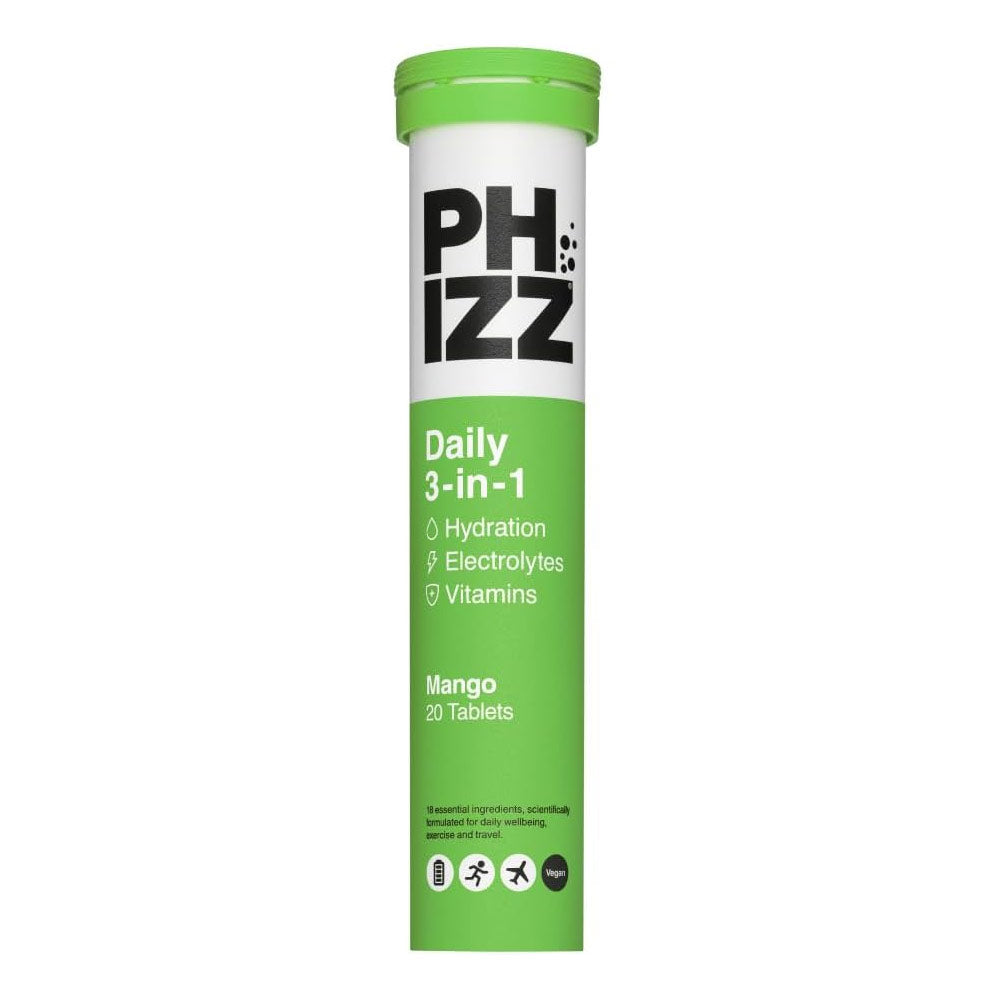 Phizz 3-In-1 Effervescent Mango 20 Pack