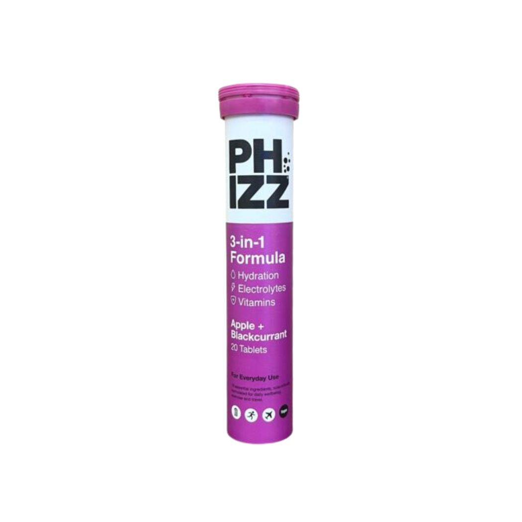 Phizz 3-In-1 Effervescent Apple & Blackcurrant 20 Pack