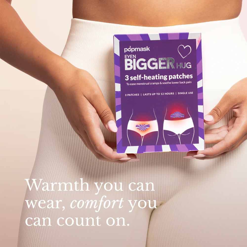 Popmask Even Bigger Soothing Self Heating Patches 3 pack