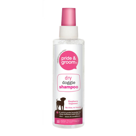 Pride & Groom Dry Doggie Shampoo 200ml
