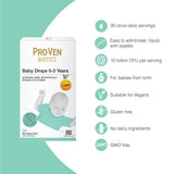 Pro-Ven Biotics Baby Drops 0-3 Years 30 Day Supply 15ml